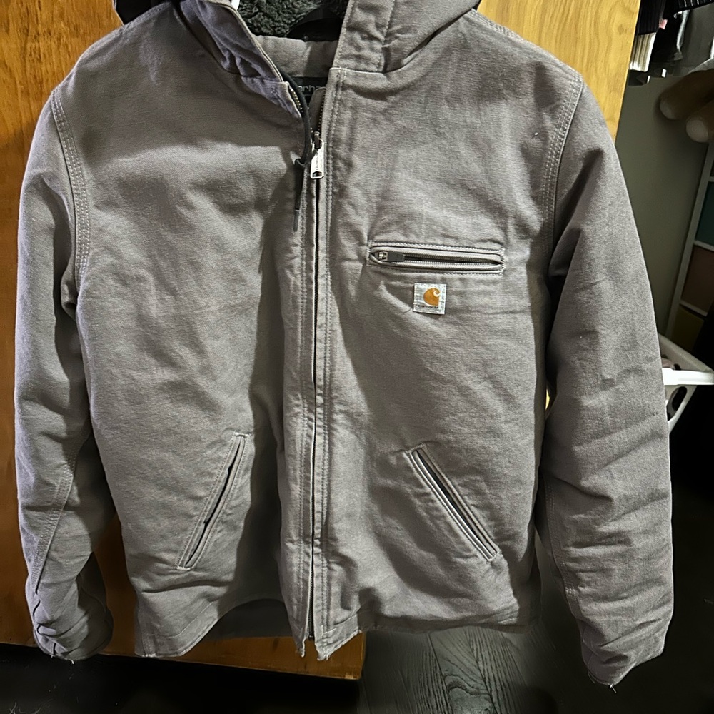 Carhartt Loose Fit Jacket in Dark Gray
